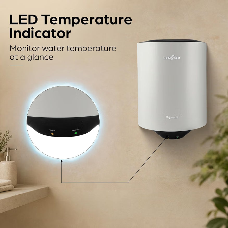 Kenstar Geyser Aqualia neo 25 litre with Free installation and connection pipes