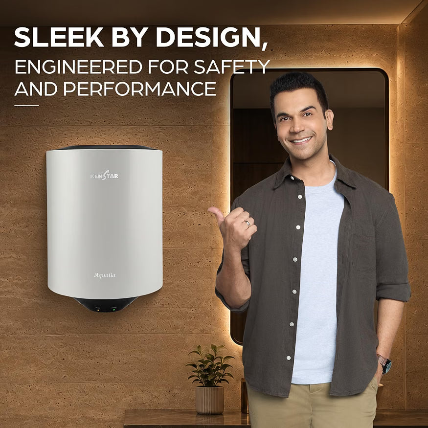 Kenstar Geyser Aqualia neo 25 litre with Free installation and connection pipes
