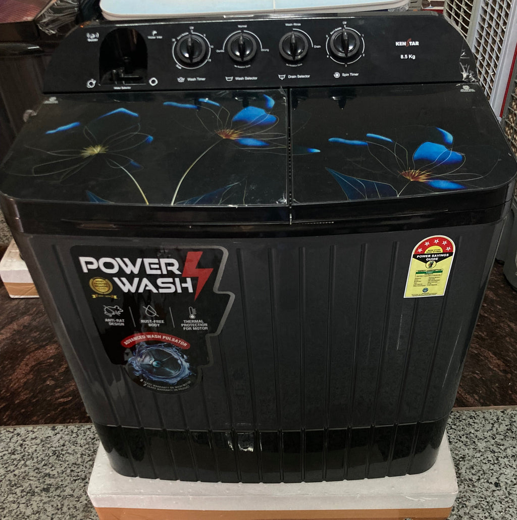 Kenstar 8.5kg w/m toughened glass ksaz685hg