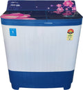 voltas 8kg w/m toughned glass WTT80DBLG
