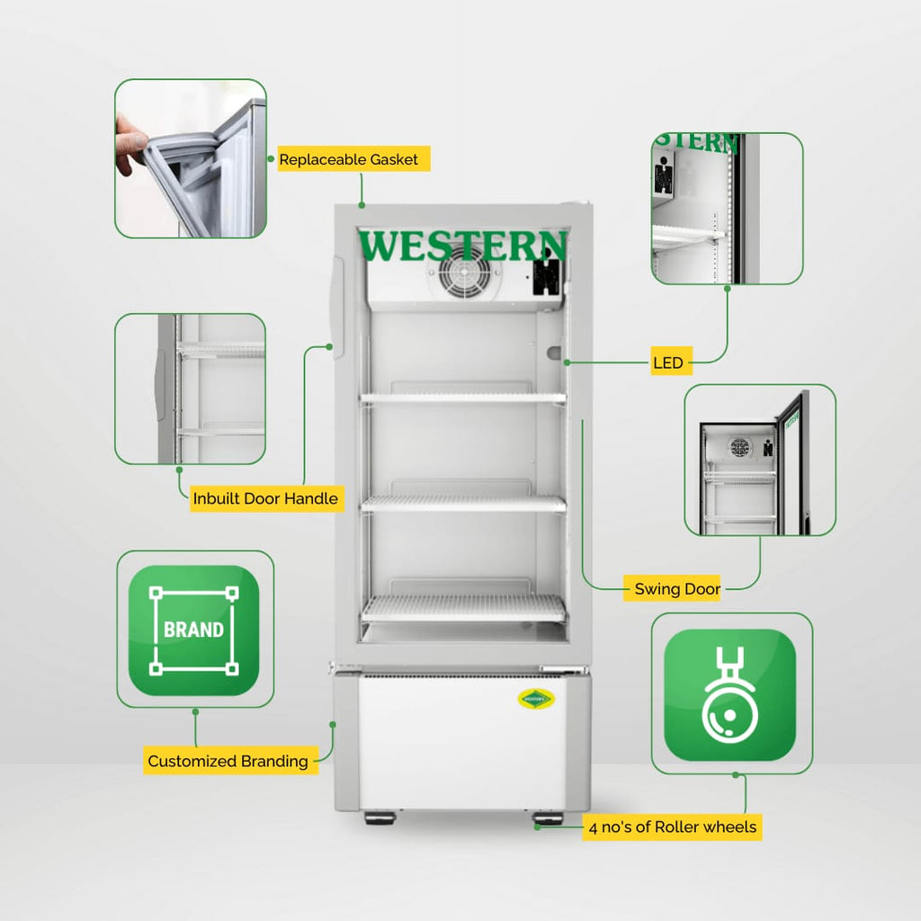 western 200lit visi cooler src200a