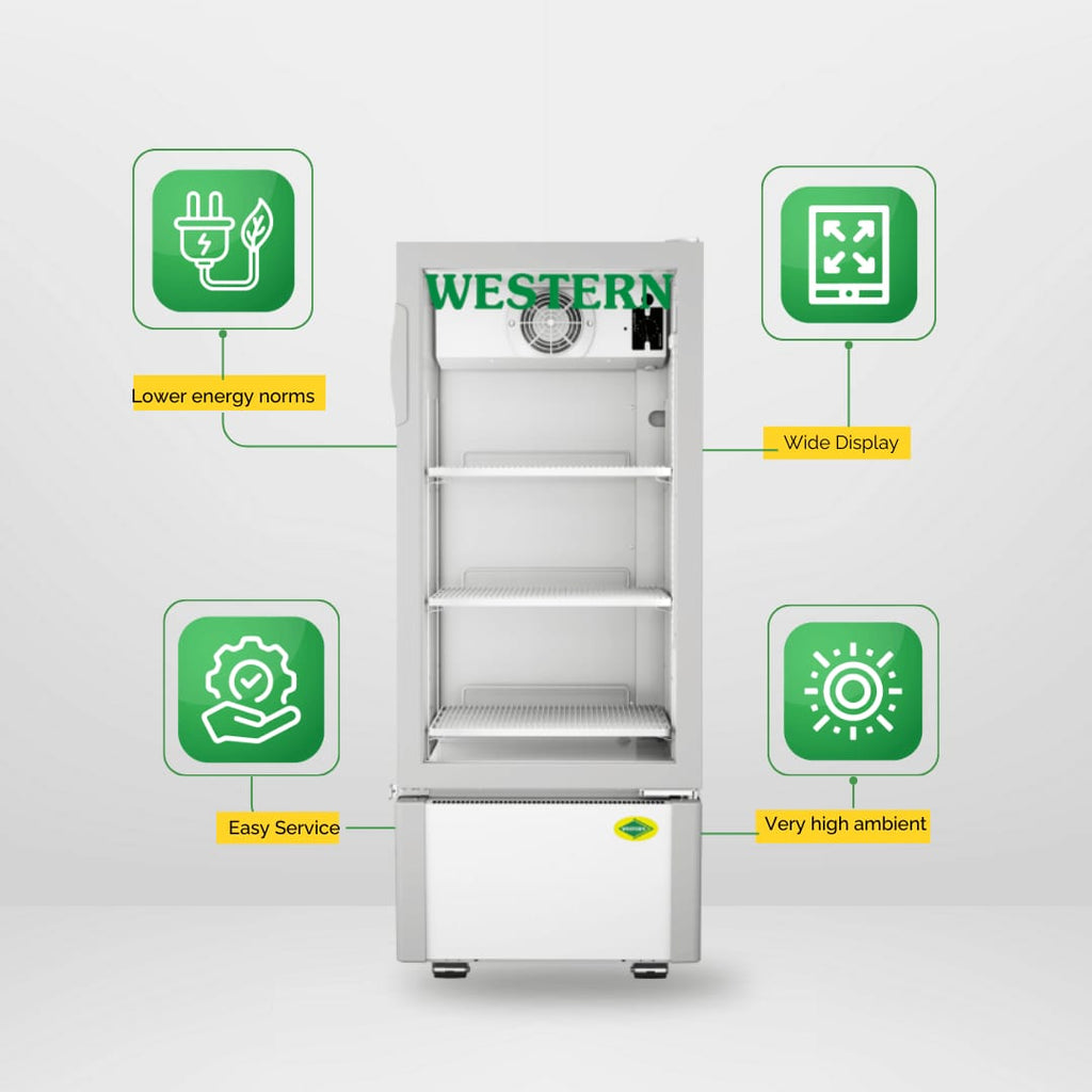 western 200lit visi cooler src200a