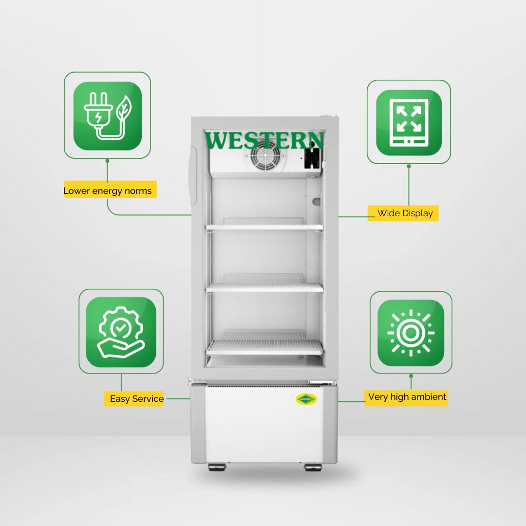 western 200lit visi cooler src200a