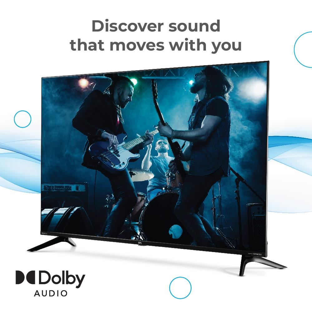 BPL 55 4K HOMETHEATRE ONKYO TV 55UF2340 with Dolby Audio, Sound by Onkyo