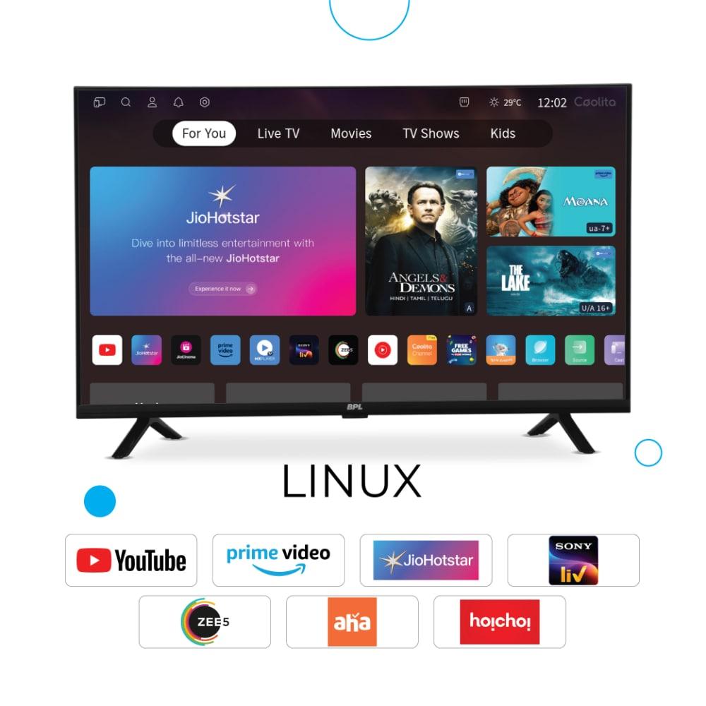 BPL 40 FHD HOME THEATRE ONKYO TV 40FF2340 with ADS Panel, Sound By Onkyo & Dolby Audio