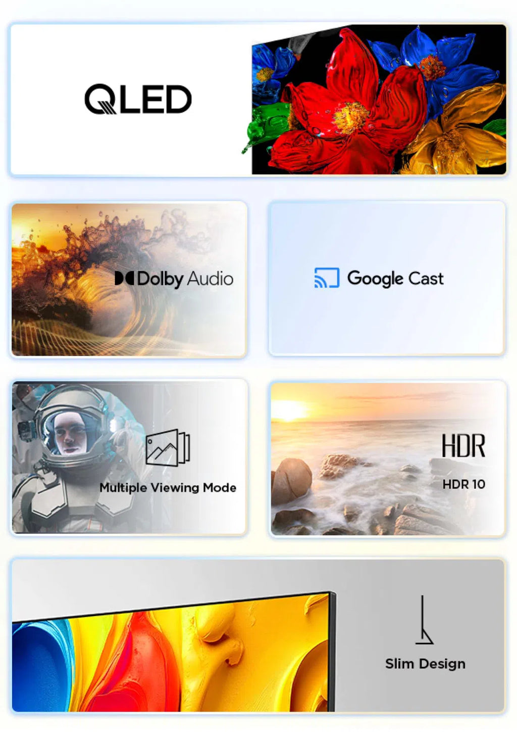TCL 32 QLED Google TV 32s49k