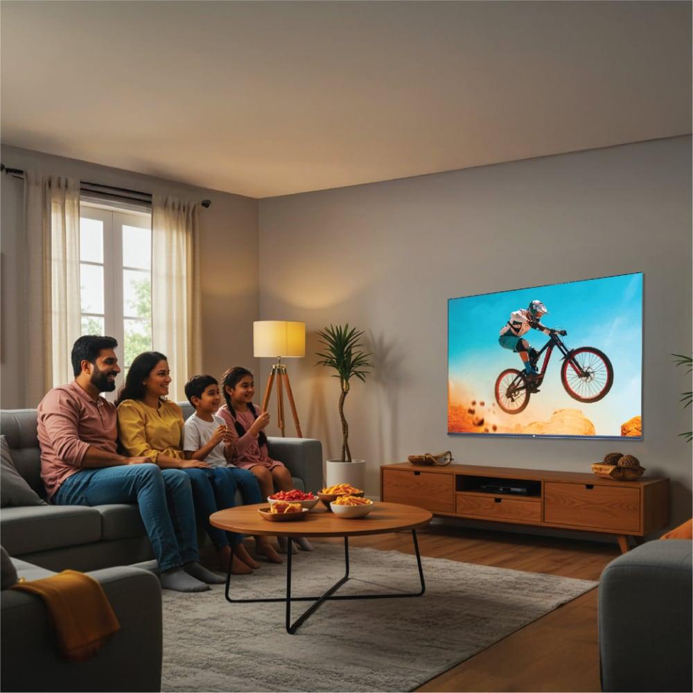 Bpl 32 inch smart Qled tv with live tv and 2year warranty