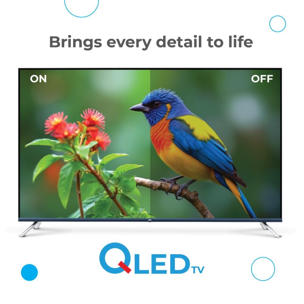 Bpl 32 inch smart Qled tv with live tv and 2year warranty