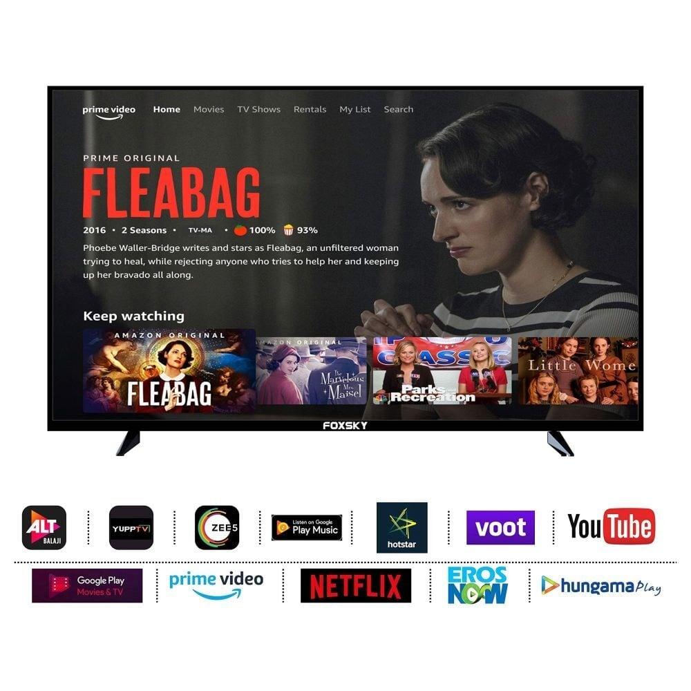 Foxsky 80 cm (32 inch) HD Ready LED Smart TV, 2K Series 32FS ELS PRO