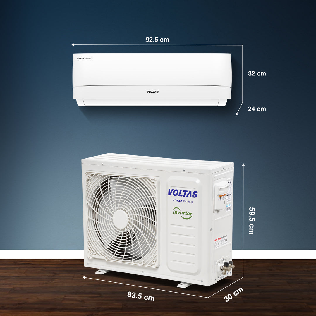 Voltas 1.5ton 3star 183INV vectra zen silver