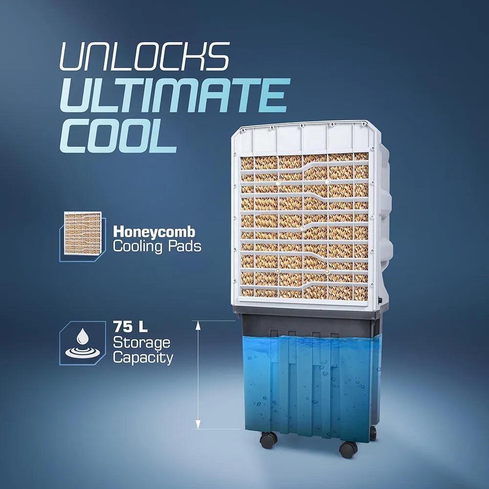Summercool solitaire 75lit honeycomb pad commercial cooler