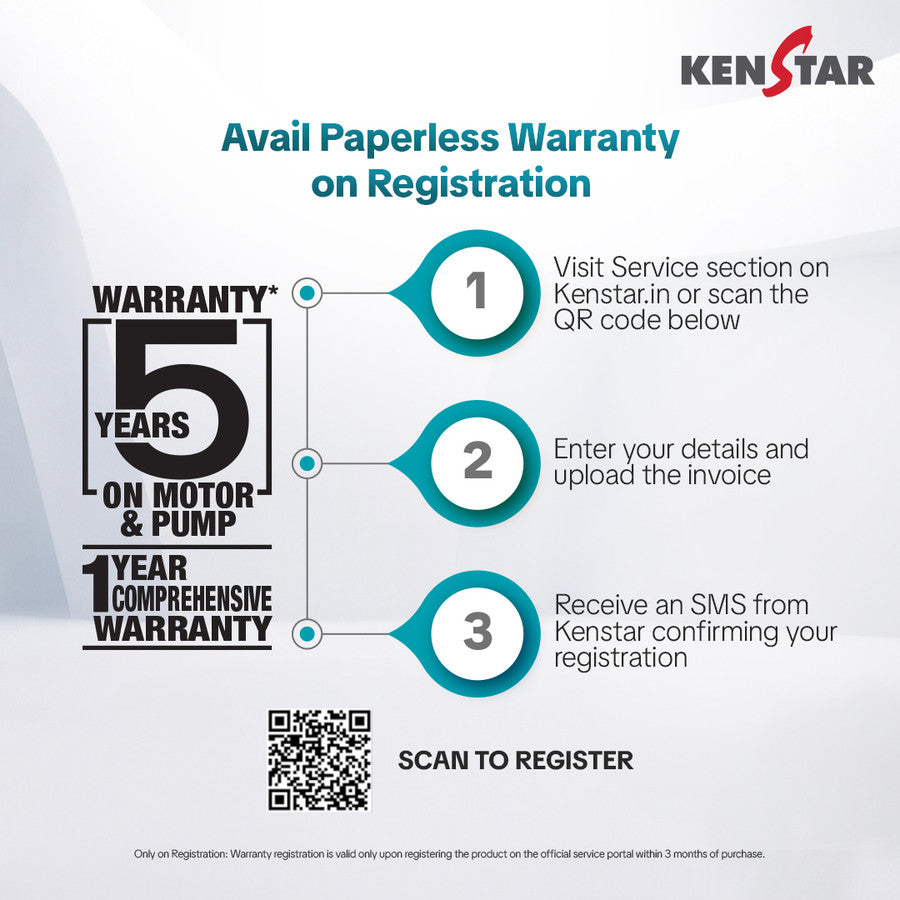 Kenstar Farata 100 with 5year warranty